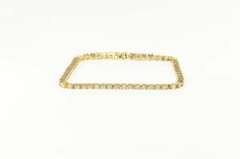 14K Yellow Gold 1.52 Ctw Diamond Classic Tennis Bracelet