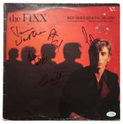 The Fixx Autographed Signed Album Record LP ACOA