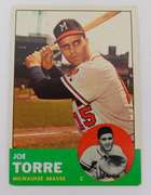 Joe Torre 1963 Topps Baseball Card