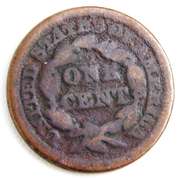 1849 U.S. Large Cent Coin