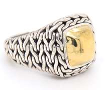 John Hardy Palu Hammered Sterling Silver Ring