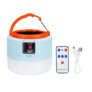 Remote Control Solar LED Camping Lantern Rechargeable