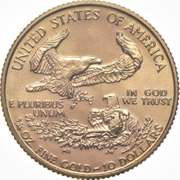 1993 $10 American Gold Eagle - 1/4 Oz. .999 Fine Gold