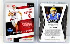 Josh Rosen and Baker Mayfield College Football Cards