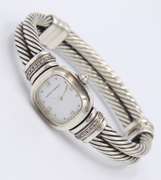 Vinatge David Yurman Diamond Bangle Watch
