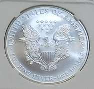 1999 Unc Silver Eagle NGC MS-69