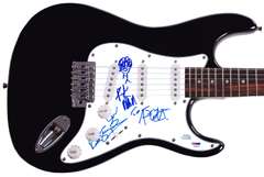 Def Leppard Autographed Signed Guitar ACOA