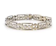 2.75ctw Men's Diamond Link Bracelet in 14K