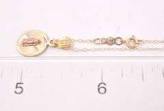 Ravishing Religious Pendant in 14K Yellow Gold