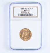 MS65 1918-S Australia 1 Sovereign Gold Coin - Graded NGC
