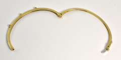 Sexy 14K YG Bangle with Diamonds