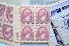 139 2 Cent & 74 3 Cent Mint US Plate Blocks