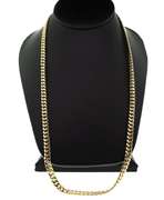 Sumptuous 10kt Yellow Gold Curb Chain Necklace