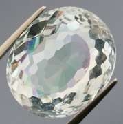 Designer 23.89ct Platinum Hydrothermal Quartz