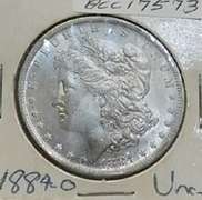 1884-O Morgan Dol  Unc, exceptional