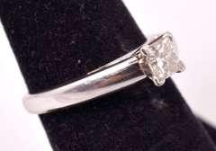 Precious Approx. .54CTS Diamond Ring in 14K White Gold