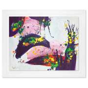 Jenik Cook, Framed Original Acrylic Painting, Hand Signed, Letter of Authenticity.