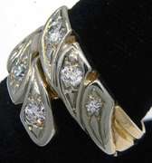 14KT Gold Cute Diamond Ring