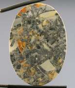 Eye catching 66ct Tabu Tabu African Painted Jasper