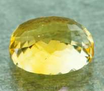 Substantial 12.79ct vivid orange unheated Citrine