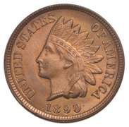 1890 Indian Head Cent