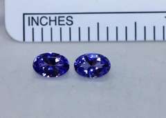 Glistening Tanzanite Pair