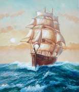 ONE OF A KIND  HAND PAINTED OIL PAINTING ON CANVAS
