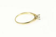 14K Yellow Gold 0.47 Ct Diamond Solitaire Classic Engagement Ring