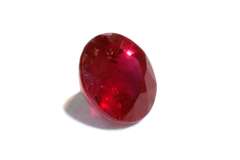 Glowing Natural Round Ruby - 0.99 ct.