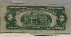 1928-G US Note $2. Red Seal