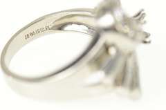 Platinum 1930's 1.55 Ctw Diamond Engagement Setting Ring