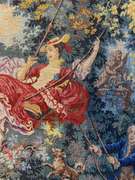 "Jeux Galants" Gallant Players Tapestry