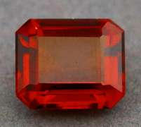 High grade 2.07ct red orange Hessonite Garnet