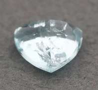 Silvery blue UNHEATED 1.45ct Aquamarine