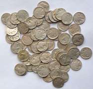 60 Plus Partial Date Mint Marked 1920 Era Buffalo Nickels