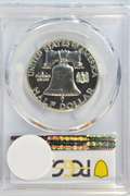 Near Perfect Gem Proof 1956 (Type 2) Franklin Half. PCGS PR68