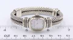 Vinatge David Yurman Diamond Bangle Watch