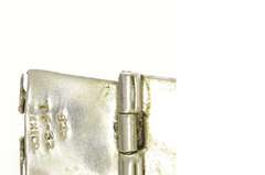 Sterling Silver Ornate Enamel Snake Serpent Statement Bracelet