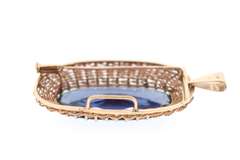 14kt Rose Gold Amethyst Pendant/Brooch