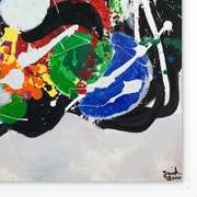 Jenik Cook, Framed Hand Signed Original Painting with Letter of Authenticity.