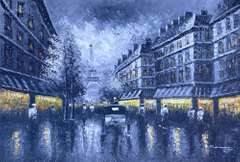 ONE OF A KIND BEAUTIFUL PAINTING ON CANVAS