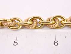 Incredible Nicolas Cola Bracelet in 18K Yellow Gold