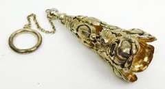 Early Sterling Silver Fancy Tussy Mussy