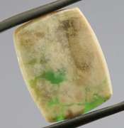 Neat 12.97ct multi-colored Crandallite and Variscite cabochon