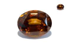 Vibrant Natural Nutmeg Zircon - 6.65 cts.