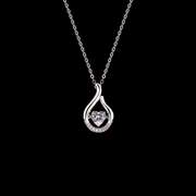 Heart center Stone Dancing Pendant