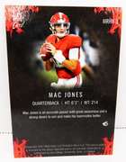 Mac Jones Wild Card Rookie Football Card