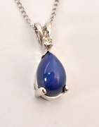 Linde Blue Star Sapphire Pendant