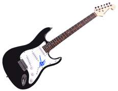 Mark Hoppus Blink 182 Autographed Signed Guitar with exact video proof ACOA