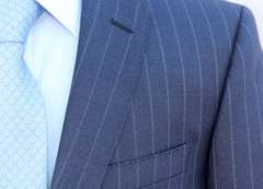 An Eye Catching Slim Fit Suit By Galante, Made In Italy